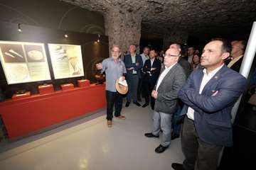 El Centro de Interpretación de Risco Caído, preparado para recibir a visitantes (Foto TA)